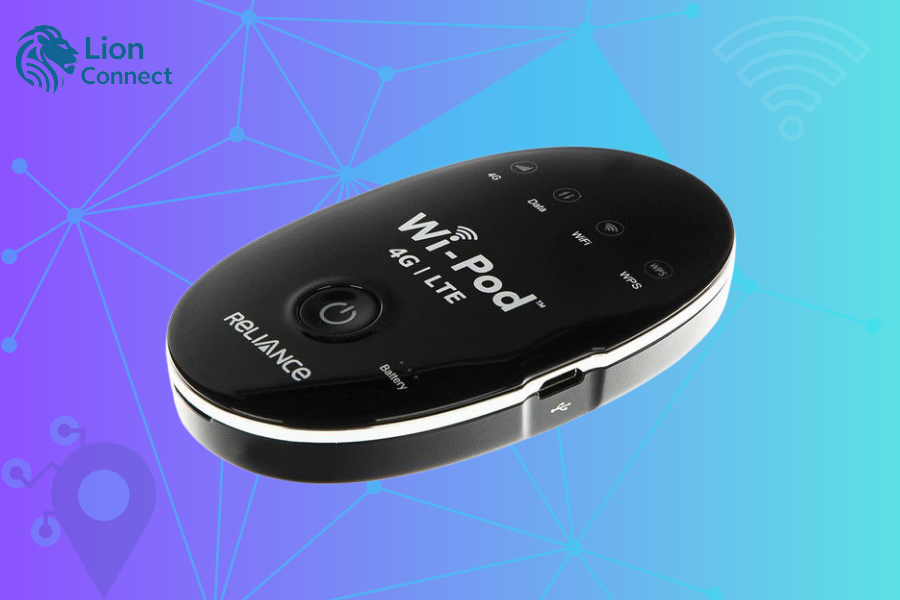 Reliance 4G Mobile Modem Model Wi-Pod ZTE WD670